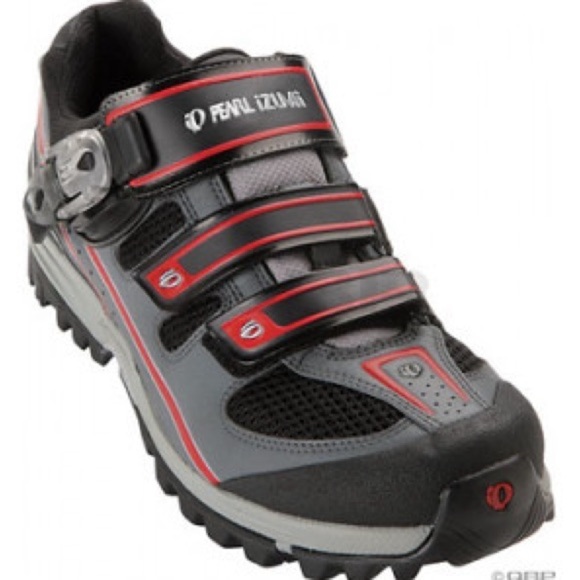New Pearl Izumi X-Alp Enduro II Shoes Gray Black Cycling Cross Country Trail 40 - Picture 1 of 12